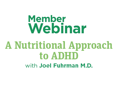 A Nutritional Approach to ADHD
