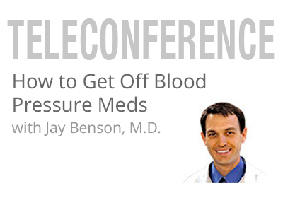 How to Get Off Blood Pressure Meds