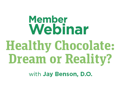 Healthy Chocolate: Dream or Reality?